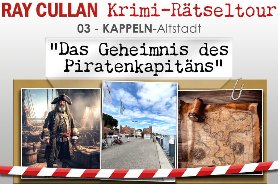 Krimi-Rätseltour - Kappeln-Altstadt Das Geheimnis des Piratenkapitäns